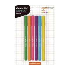CANETA JOCAR GEL RAINBOW 6C 97936