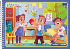 CADERNO CARTOG CD JAND MASC 80F 68773-77