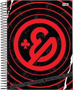 CADERNO CD UNIV ENALDINHO 10X1 160F 74499-24