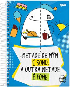 CADERNO CD UNIV FLORK 12X1 192F 75064-24