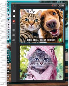 CADERNO CD UNIV PET 15X1 240F 68888-77