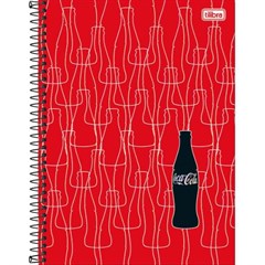 CADERNO CD COCA COLA 1X1 80F 349879