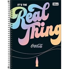 CADERNO CD COCA COLA 1X1 80F 349879