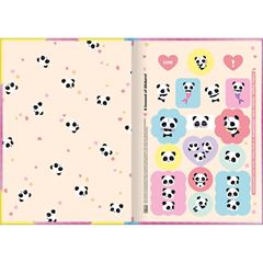CADERNO 1/4 BROCH LOVELY FR 80F 351008