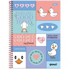 CADERNO CD QUAC 10X1 160F 6462