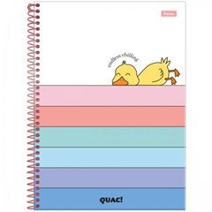CADERNO CD QUAC 10X1 160F 6462