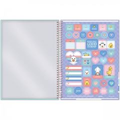 CADERNO CD QUAC 10X1 160F 6462