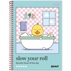 CADERNO CD QUAC 10X1 160F 6462