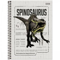 CADERNO CD SAUROS 10X1 160F 6466