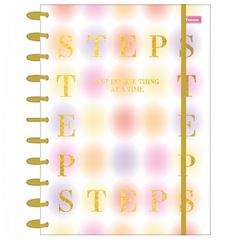 CADERNO DISC BLUSH 10X1 160F 6494