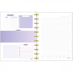 CADERNO DISC BLUSH 10X1 160F 6494