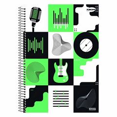 CADERNO CD KBOM MASC 10X1 200F 10152