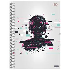 CADERNO CD BOM D+ MASC 10X1 160F 10147