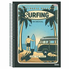 CADERNO CD BOM D+ MASC 12X1 192F 10148