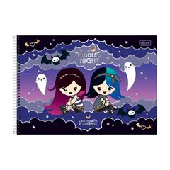 CADERNO CARTOG PLUSH 80F 350818