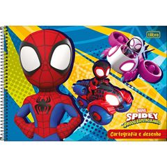 CADERNO CARTOG SPIDEY 80F 349666