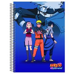 CADERNO CD NARUTO 1X1 80F 10281