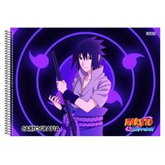 Caderno Cd Cart Esp Naruto 60f 10369