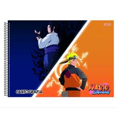 Caderno Cd Cart Esp Naruto 60f 10369