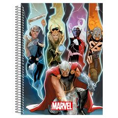 CADERNO CD MARVEL NOW 10X1 160F 10280