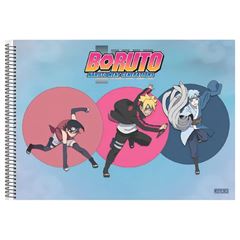 Caderno Cd Cart Esp Boruto 60f 10372