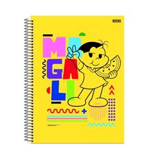 Caderno Universitário Capa Dura 160 folhas - 10 Matérias Turma da Mônica