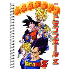 Caderno Cd Drag Ball 1x1 80f 10273