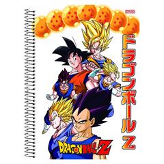 Caderno Cd Drag Ball 10x1 160f 10274