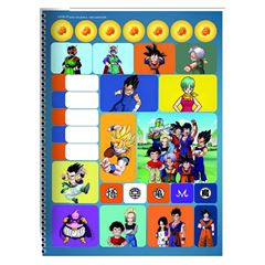 Caderno Cd Drag Ball 10x1 160f 10274