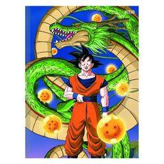 CADERNO 1/4 CD BROCH DRAG BALL 80F 10495