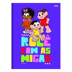 Caderno 1/4 Cd Broch Monica 80f 10486