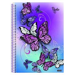 CADERNO CD PAPILIO 1X1 80F 10245