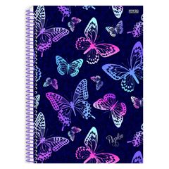 CADERNO CD PAPILIO 1X1 80F 10245