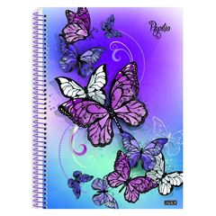 CADERNO CD PAPILIO 10X1 160F 10246