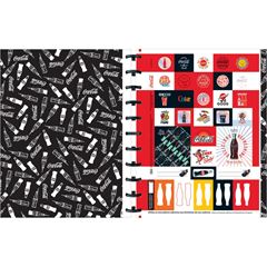 Caderno Tilidisco 10x1 Coca-Cola 160 Folhas