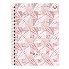 CADERNO CD ROSA ROSE 10X1 160F 10226