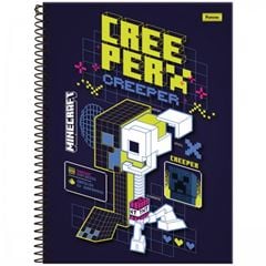 CADERNO CD MINECRAFT 15X1 240F 6992