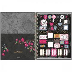 CADERNO CD MARIE 1X1 80F 8341
