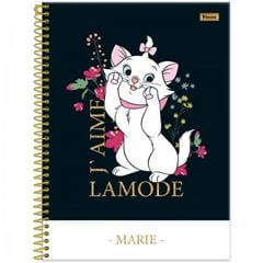 CADERNO CD MARIE 1X1 80F 8341