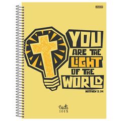 CADERNO CD CRISTO 10X1 160F 10171