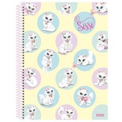 CADERNO CD SISSI 1X1 80F 10191