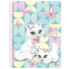 CADERNO CD SISSI 1X1 80F 10191
