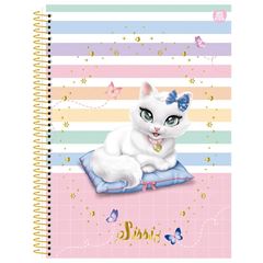 CADERNO 1/4 CD ESP SISSI 80F 10329