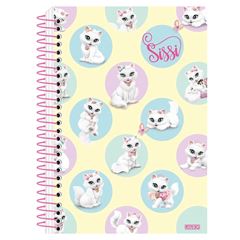 CADERNO 1/4 CD ESP SISSI 80F 10329