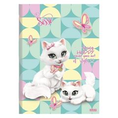 CADERNO 1/4 CD BROCH SISSI 80F 10481