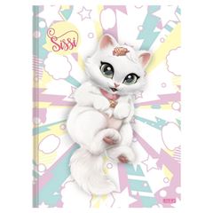 CADERNO 1/4 CD BROCH SISSI 80F 10481