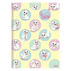 CADERNO 1/4 CD BROCH SISSI 80F 10481