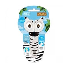 TESOURA ESC TILIB ZOO ZEBRA 346527