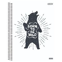 Caderno Cd Kbom Masc 15x1 300f 10154