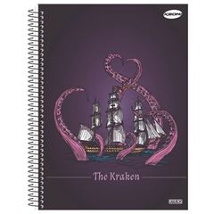 Caderno Cd Kbom Masc 15x1 300f 10154